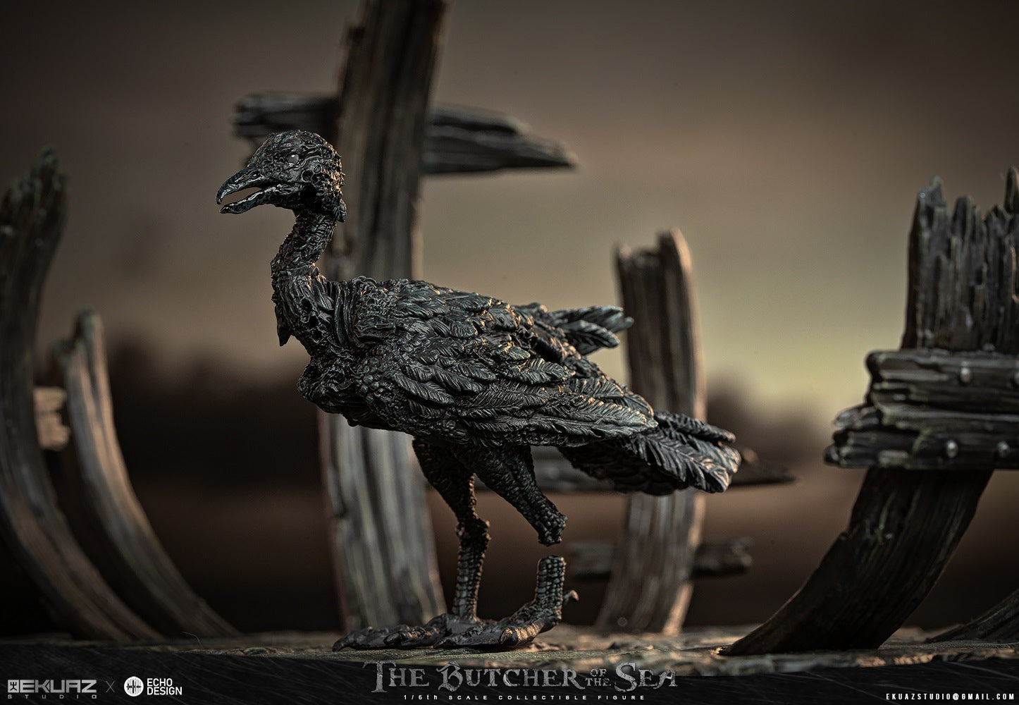 EKUAZ STUDIO x ECHO DESIGN The Butcher of the Sea Action Figure