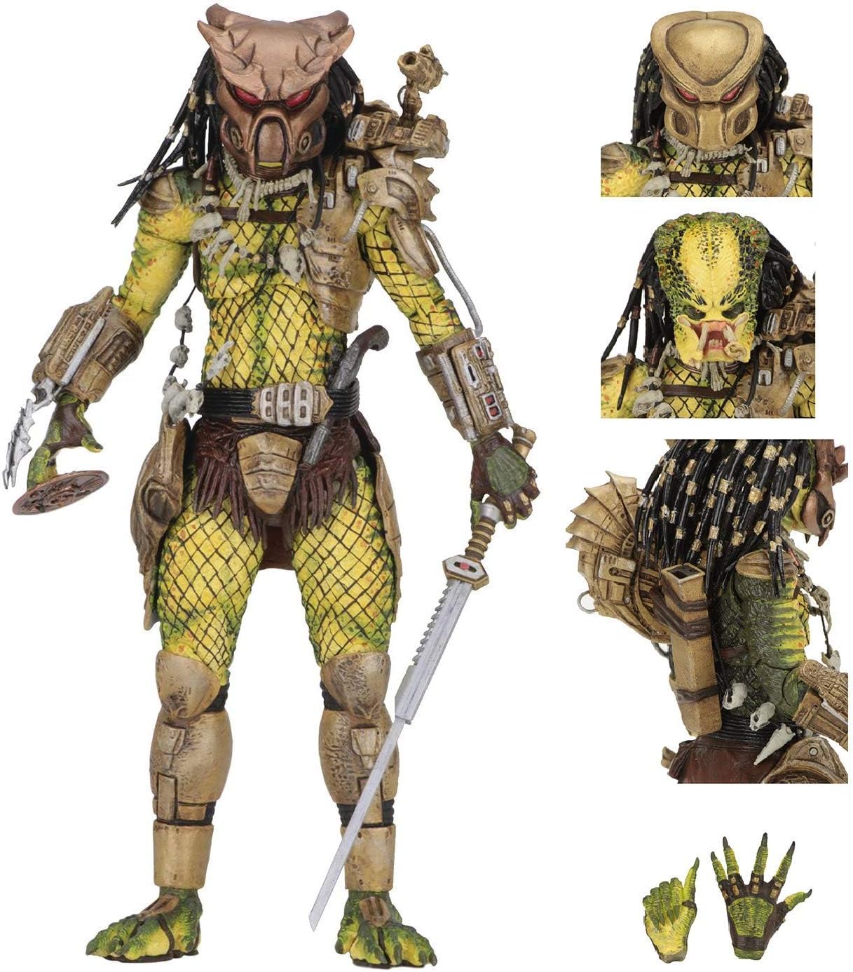 Predator Elder The Golden Angel Ultimate Edition Action Figure by NECA