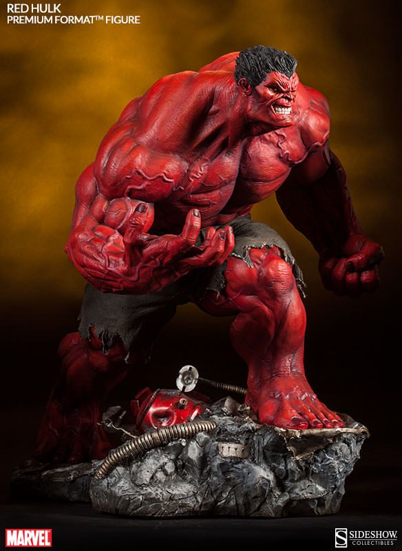 Red Hulk Premium Format by Sideshow Collectibles