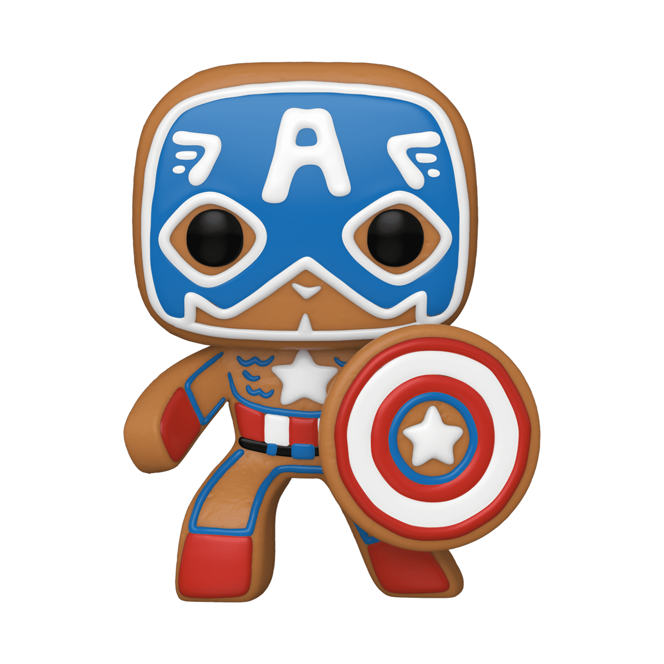 Marvel Holiday Gingerbread Captain America Funko Pop!