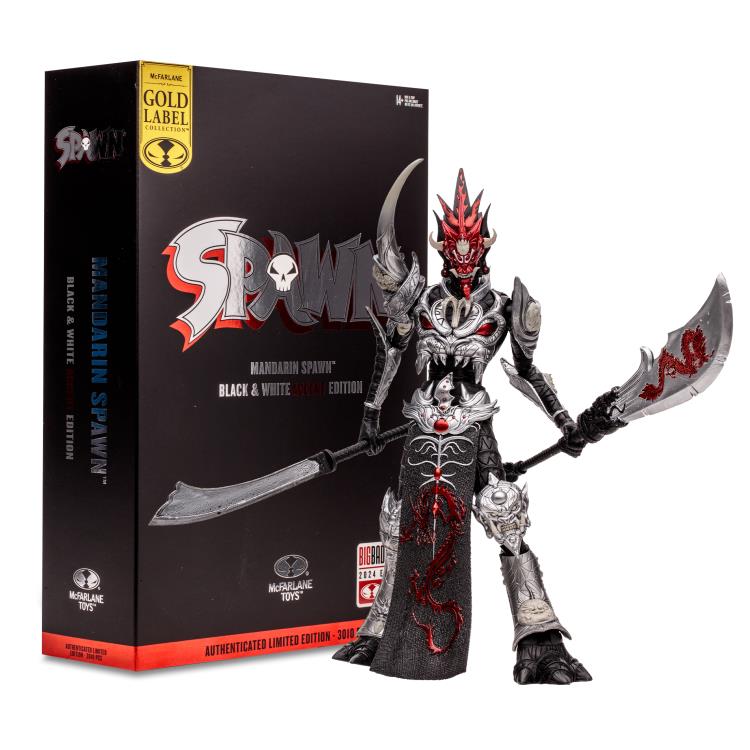 Mandarin Spawn Exclusive Limited Black & White Accent Edition Figure