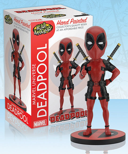 The Deadpool Head Knocker Bobble-Head