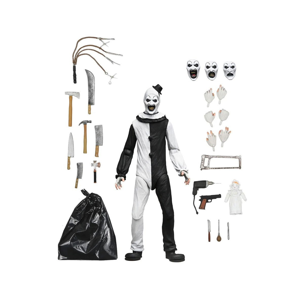 Terrifier Ultimate Art the Clown Action Figure from Neca