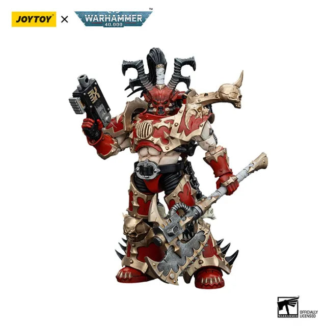 JOYTOY Warhammer 40k 1: 18 World Eaters Lord Invocatus