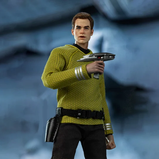 Star Trek 2009 James T. Kirk Exquisite Super Series Action Figure Previews Exclusive