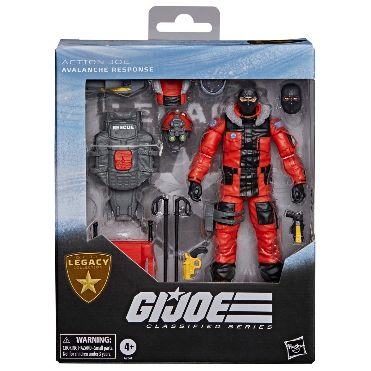 G.I. Joe Classified Series Legacy Collection Joe Avalanche Response Action Figure