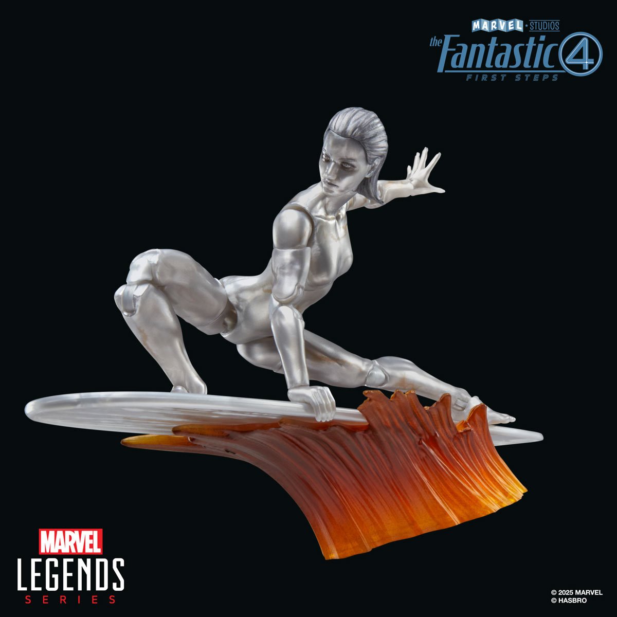 The Fantastic Four First Steps Marvel Legends Silver Surfer Action Figure