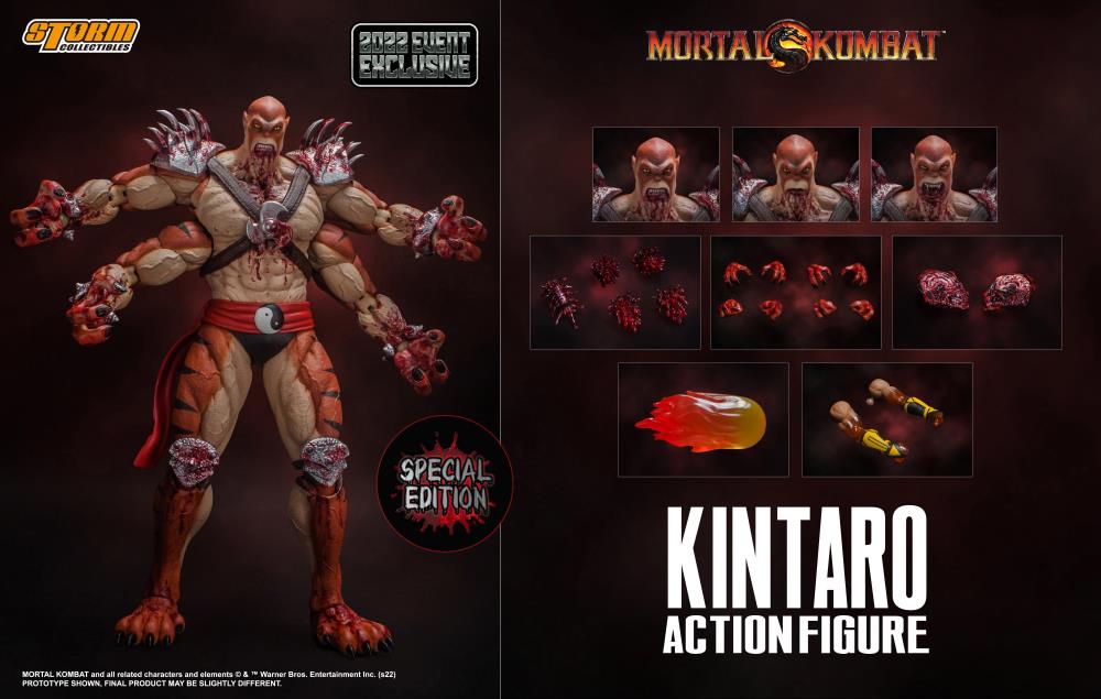 Mortal Kombat Kintaro 1:12 Action Figure 2022 Event Exclusive
