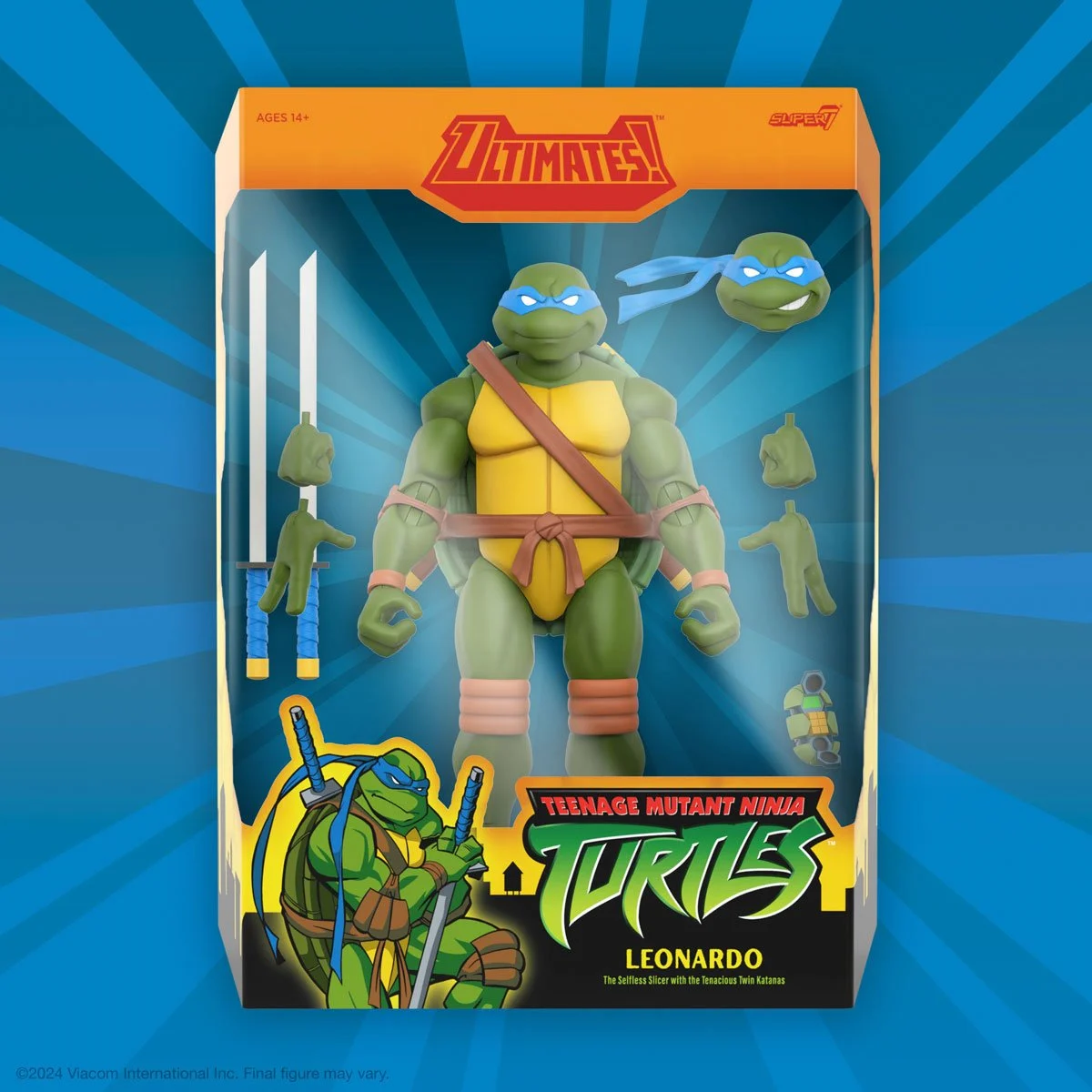 Teenage Mutant Ninja Turtles Ultimates Leonardo 7-Inch Action Figure