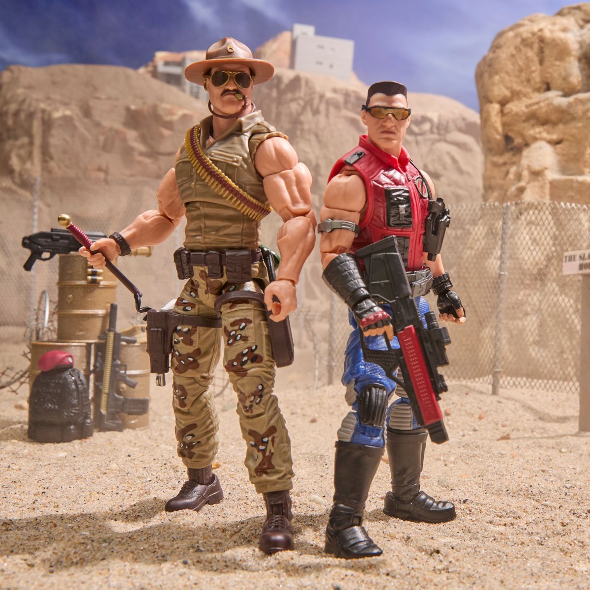 G.I. Joe Classified Series #173 Sgt Slaughter & Felix Mercer Stratton Action Figures 2-Pack