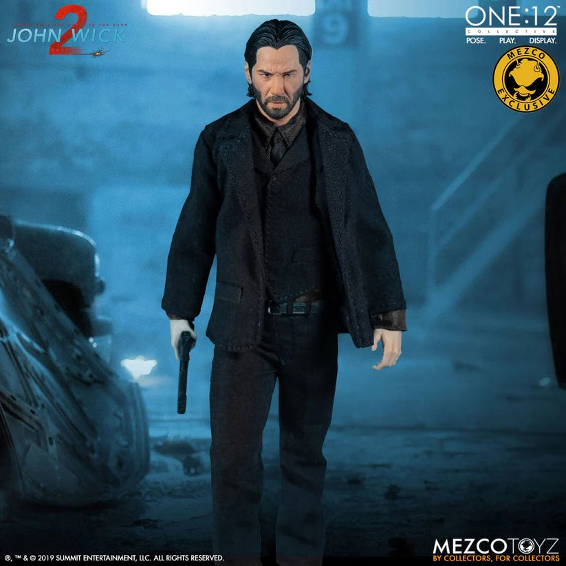 John Wick Chapter 2 Deluxe Edition One:12 Action Figure By Mezco