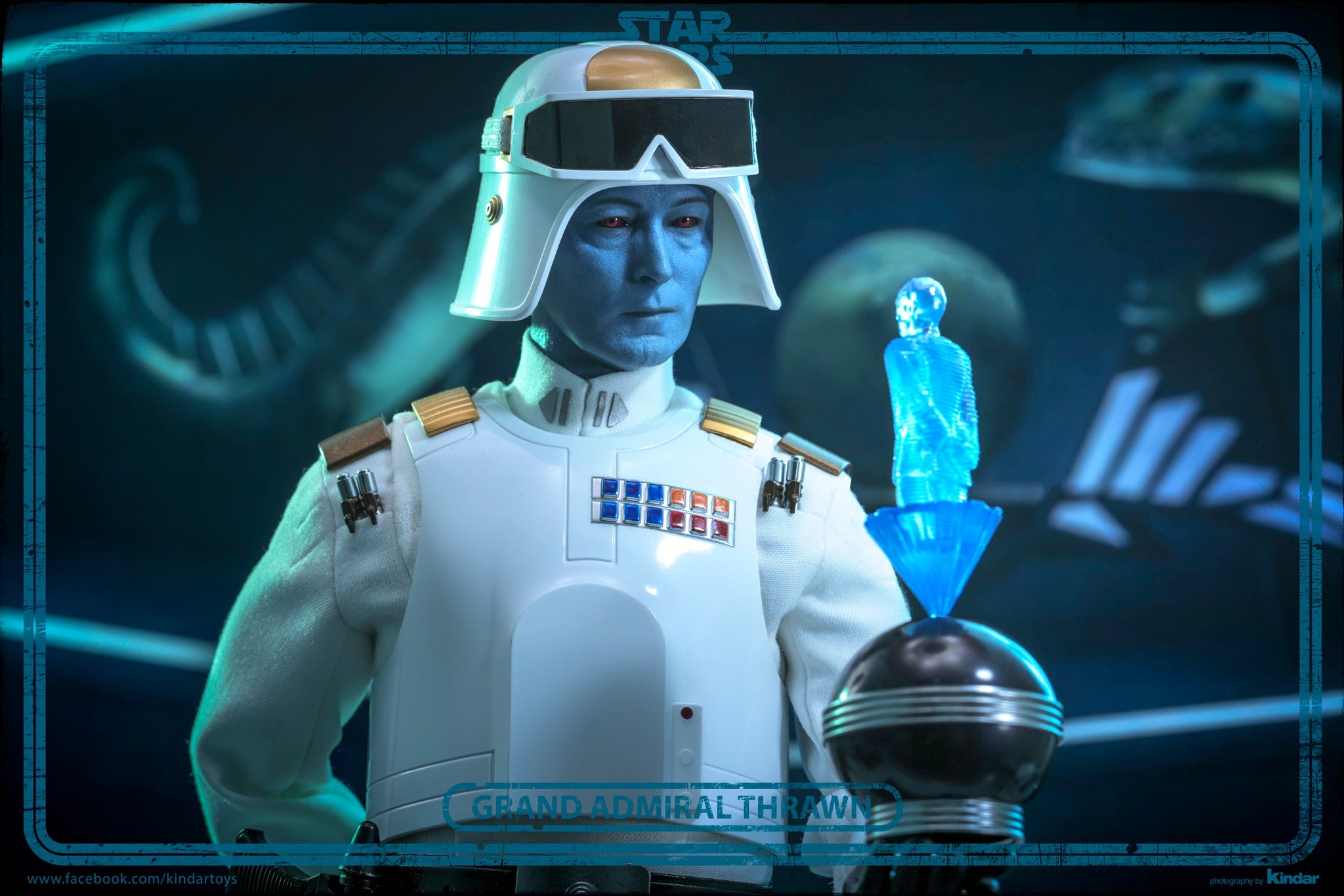 Grand Admiral Thrawn™ (Imperial Armor) Figure By Hot Toys