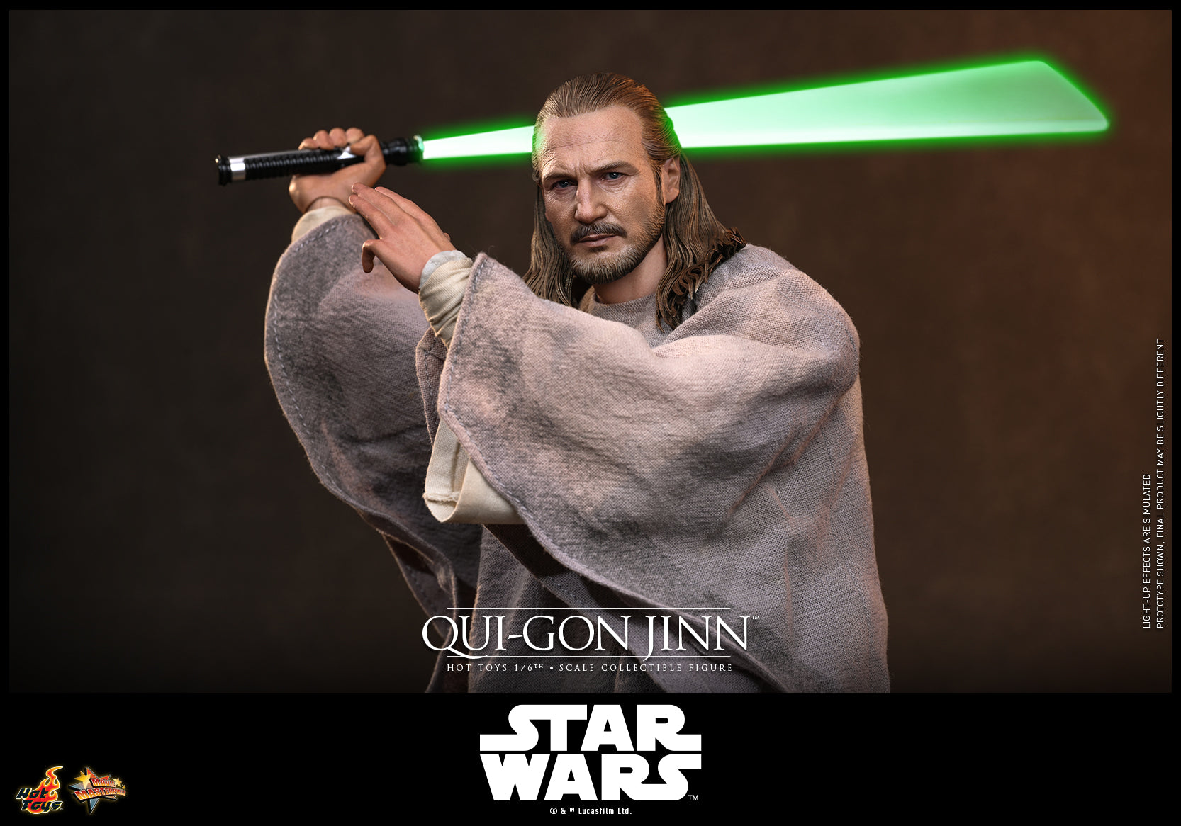 Star Wars: The Phantom Menace™ 1/6th scale Qui-Gon Jinn Figure