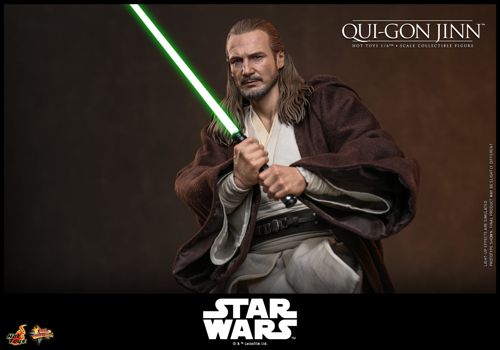 Star Wars: The Phantom Menace™ 1/6th scale Qui-Gon Jinn Figure
