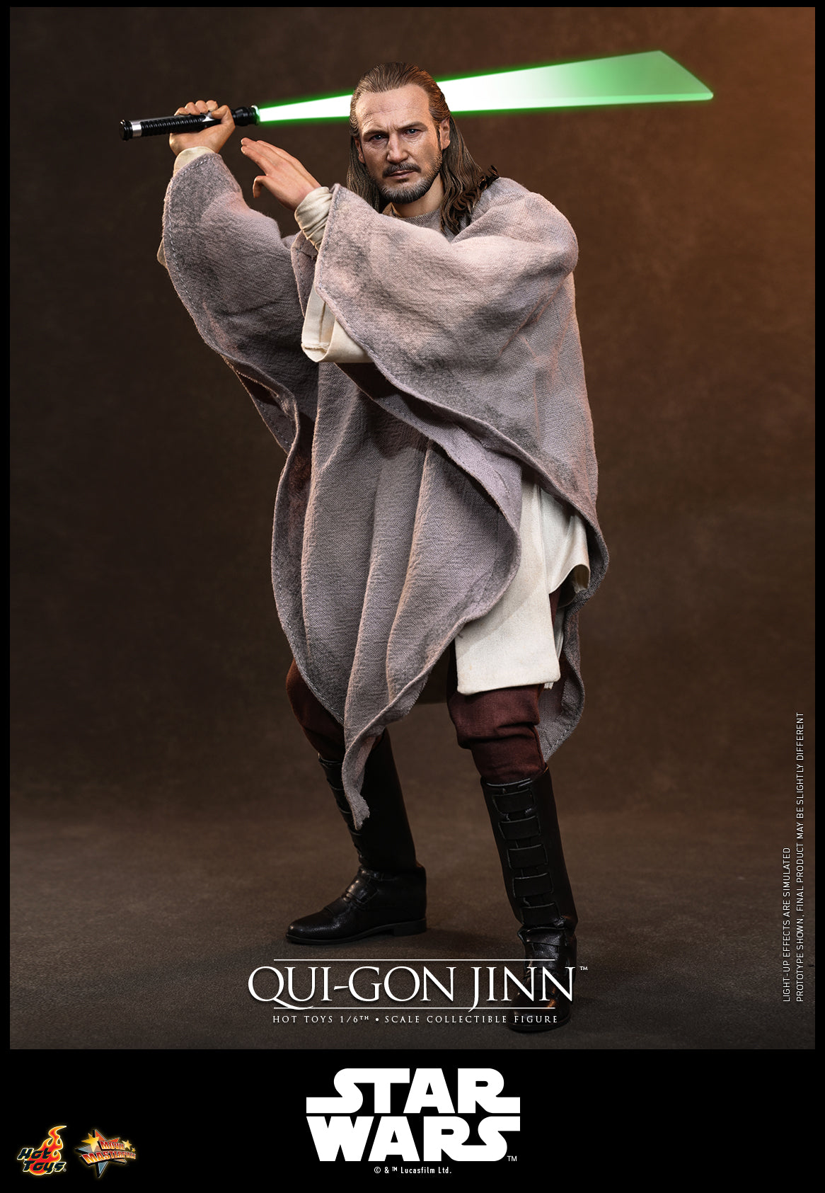 Star Wars: The Phantom Menace™ 1/6th scale Qui-Gon Jinn Figure