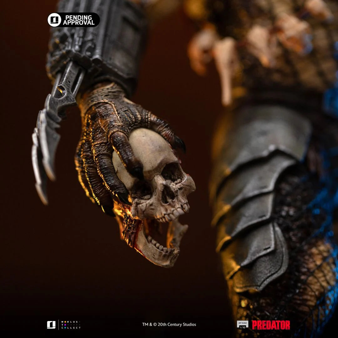 Predator Jungle Hunter Predator Art Statue By Iron Studios