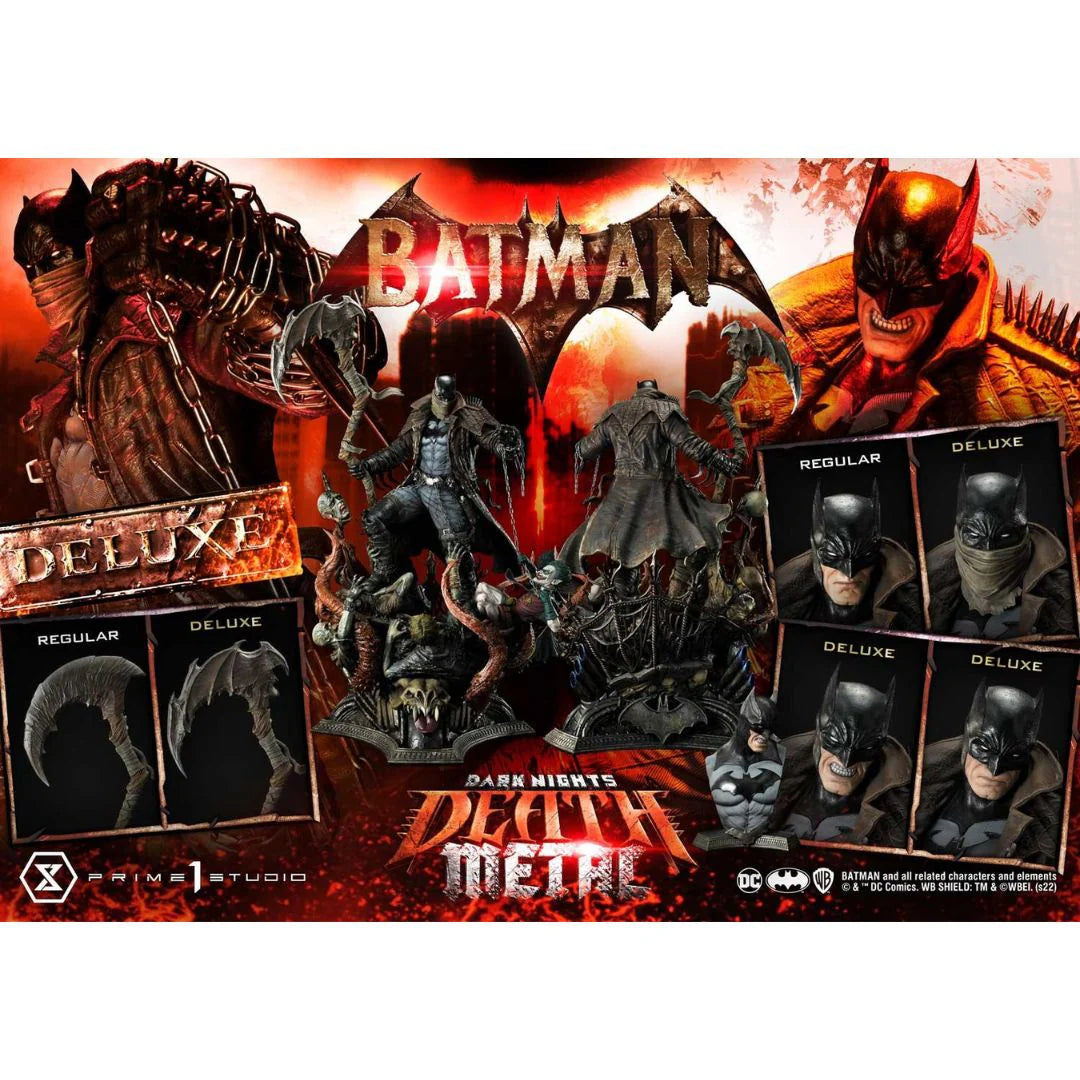 Dark Nights: Death Metal (Comics) Batman DX Bonus Version Statue By Prime1 Studios