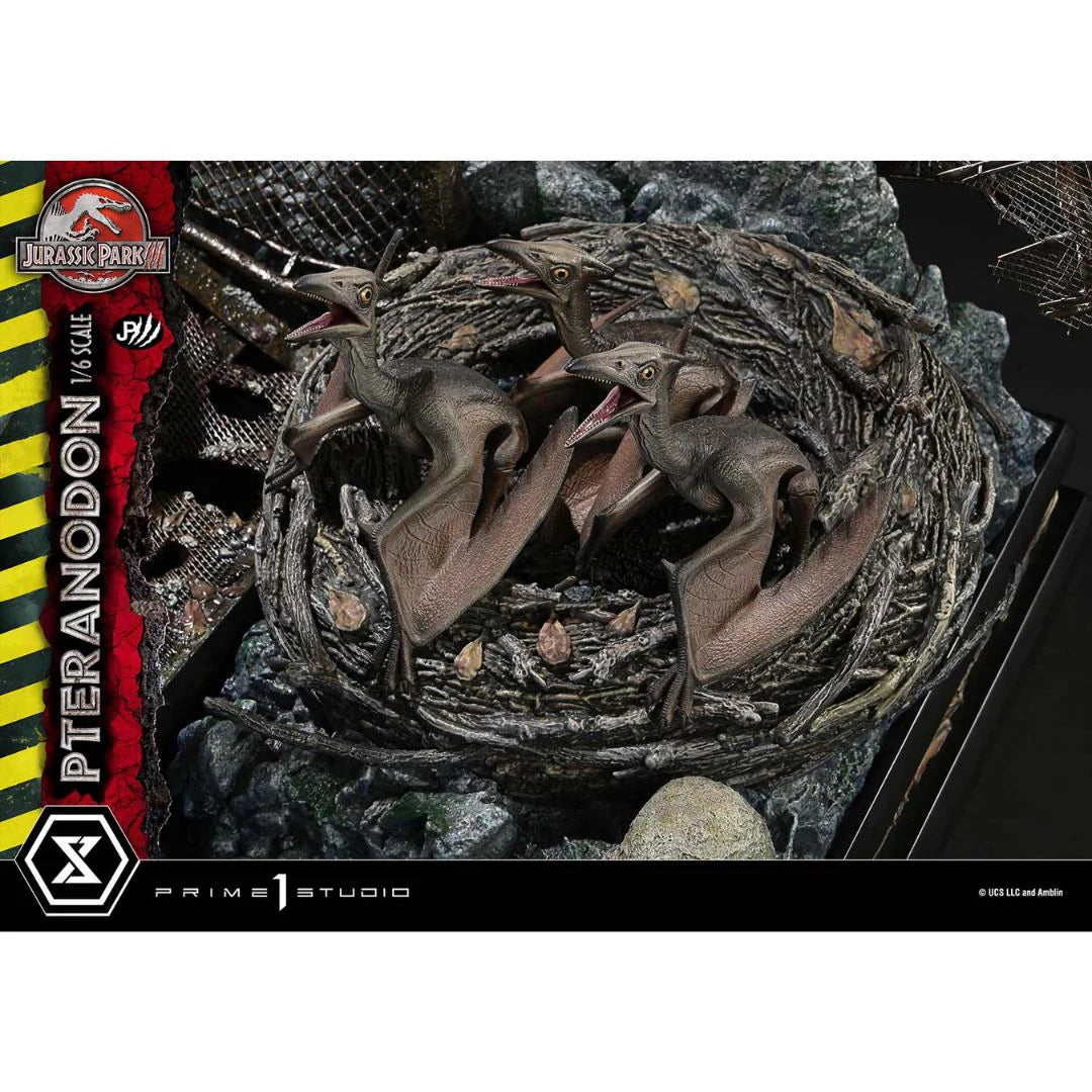 Jurassic Park III (Film) Pteranodon Bonus Version Statue By Prime1 Studios