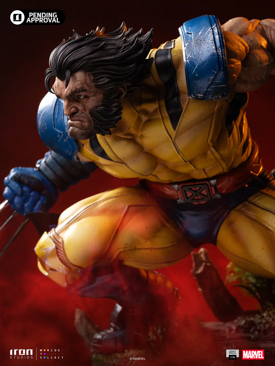Marvel Comics Wolverine Legacy Replica Statue by Iron Studios