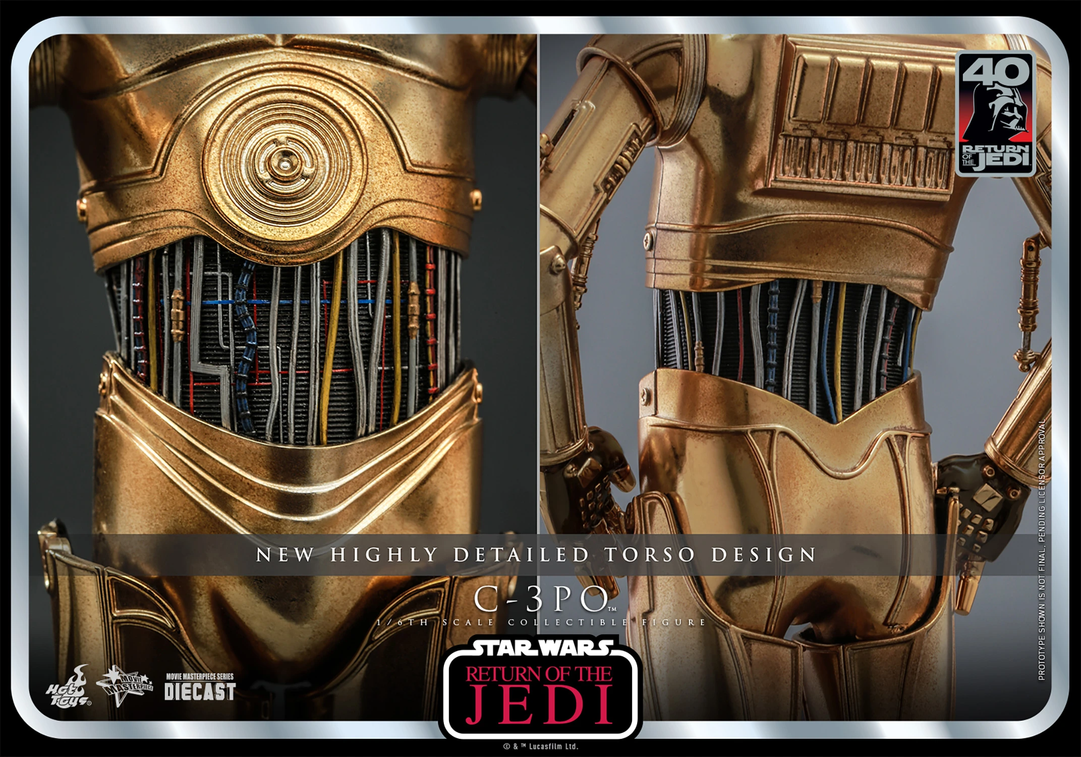 C-3PO Sixth Scale Figure by Hot Toys