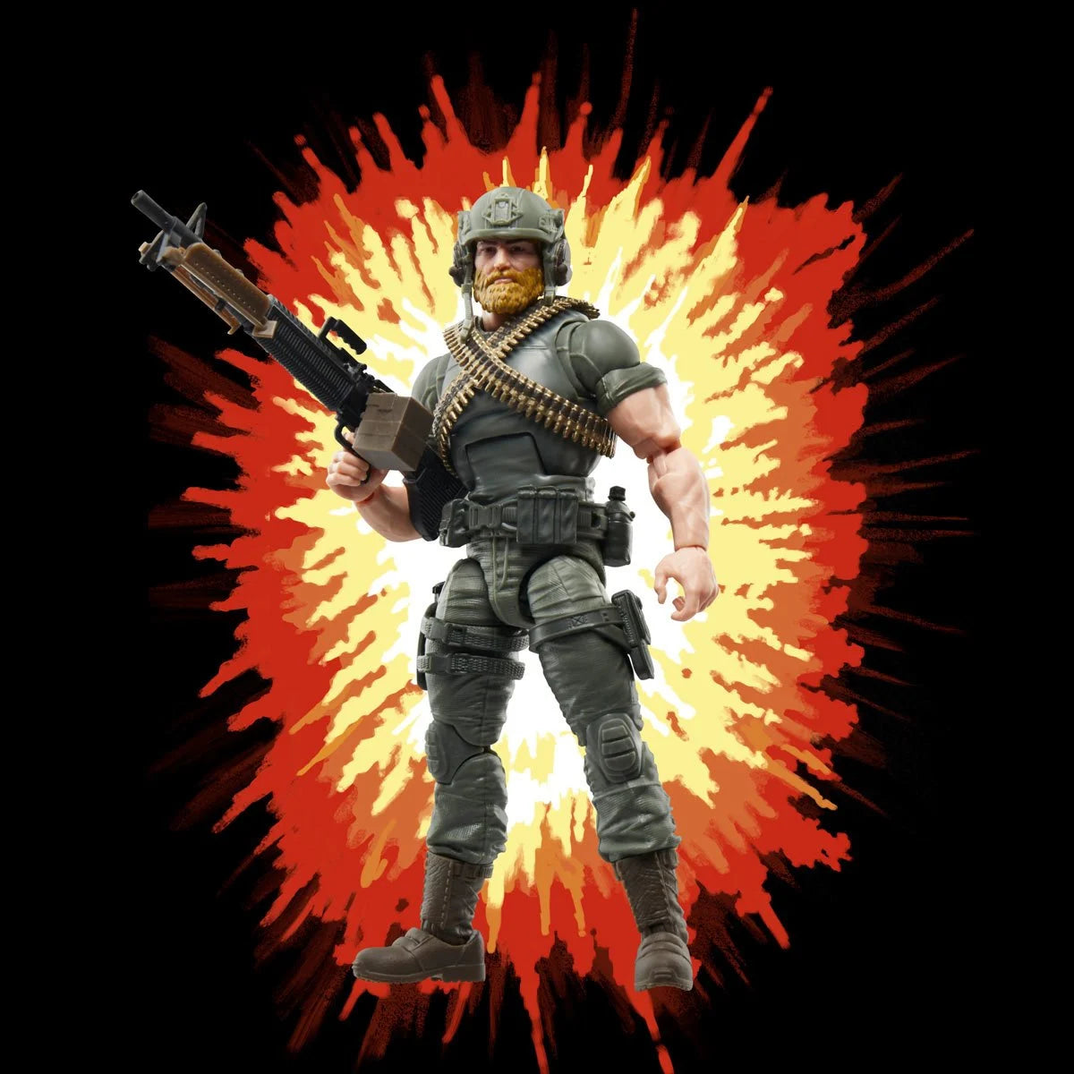 G.I. Joe Classified Series Retro Cardback Craig "Rock 'N Roll" McConnel Action Figure