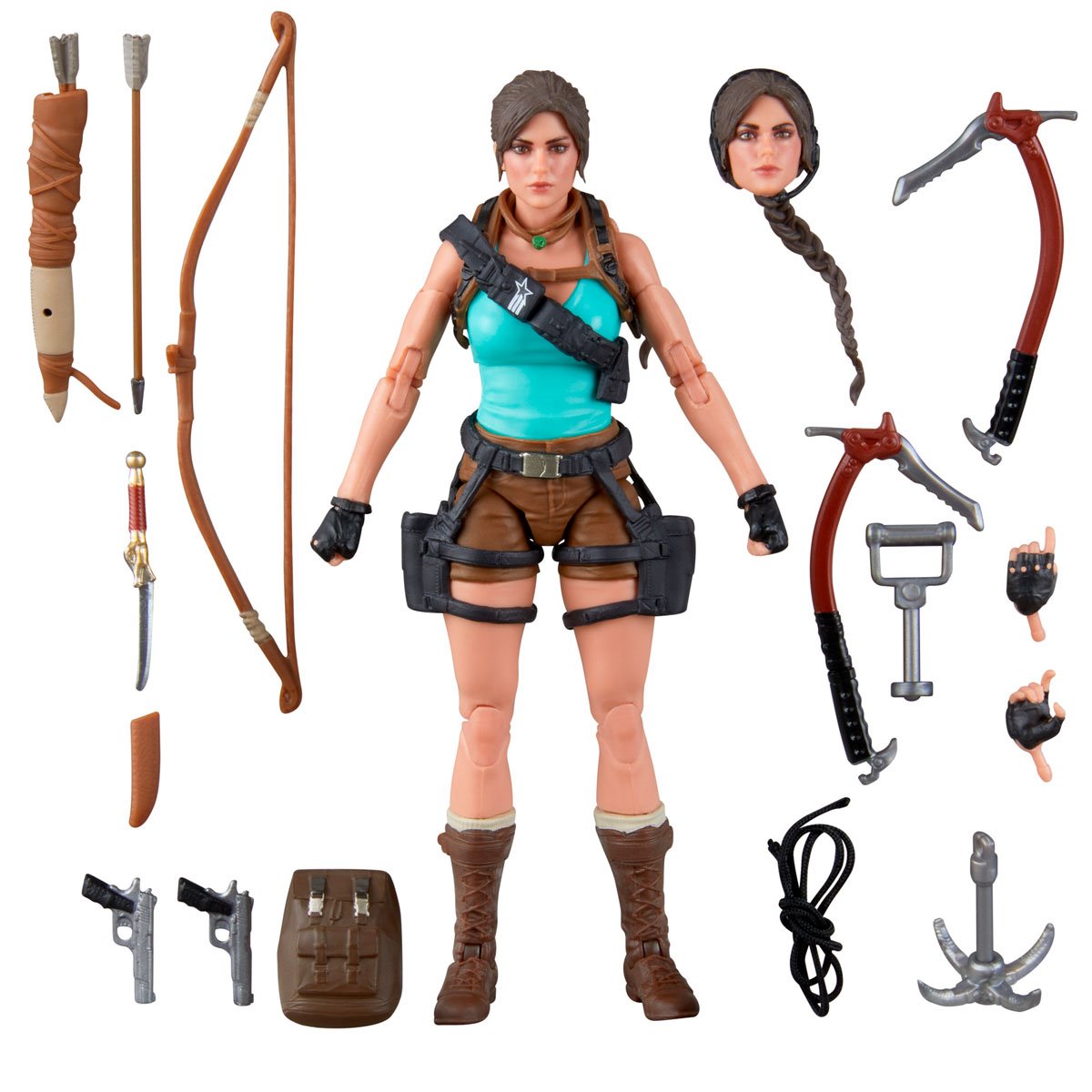G.I. Joe Classified Series Retro Cardback Lara Croft Tomb Raider Action Figure