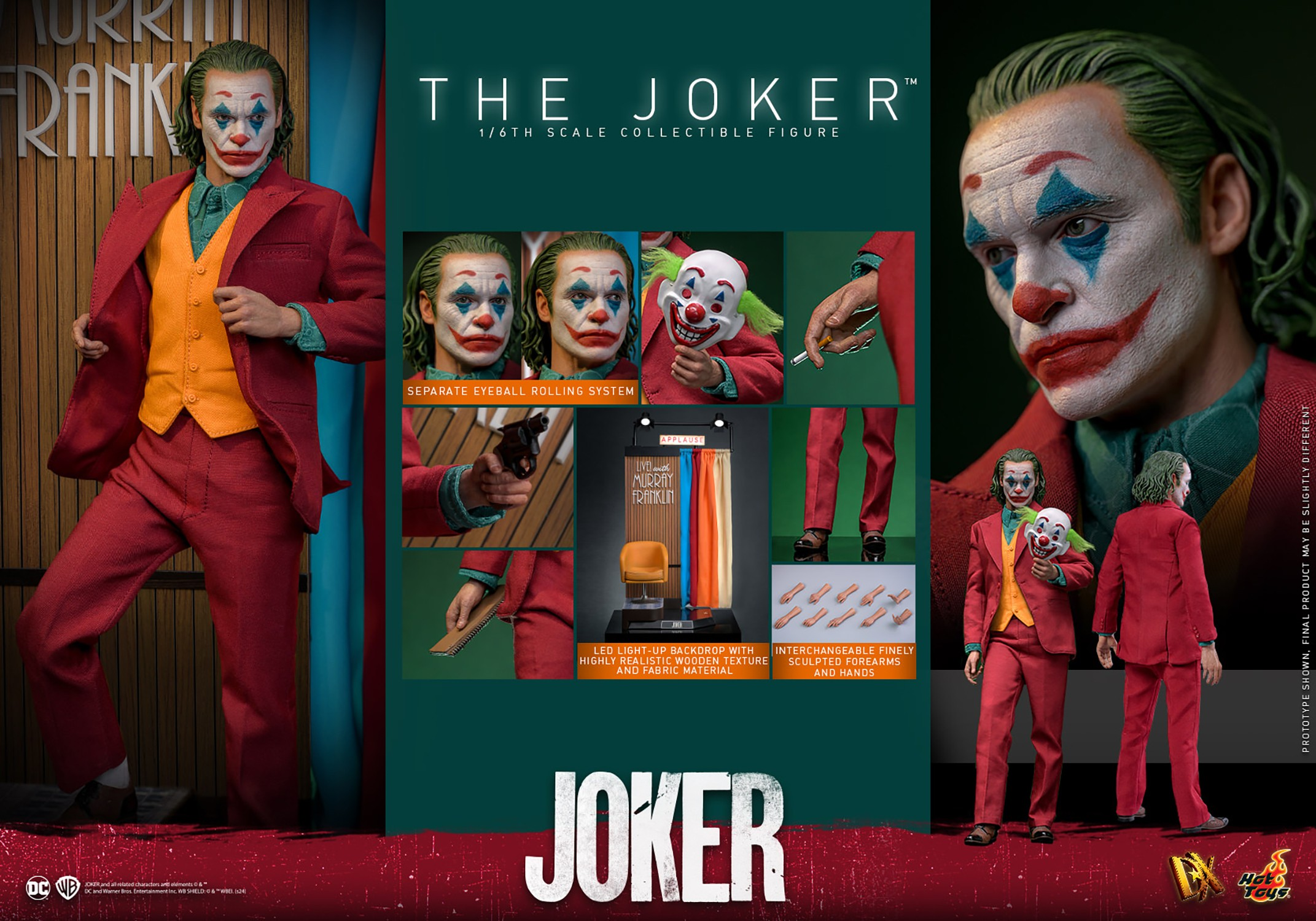 THE JOKER Sixth Scale Figure by Hot Toys