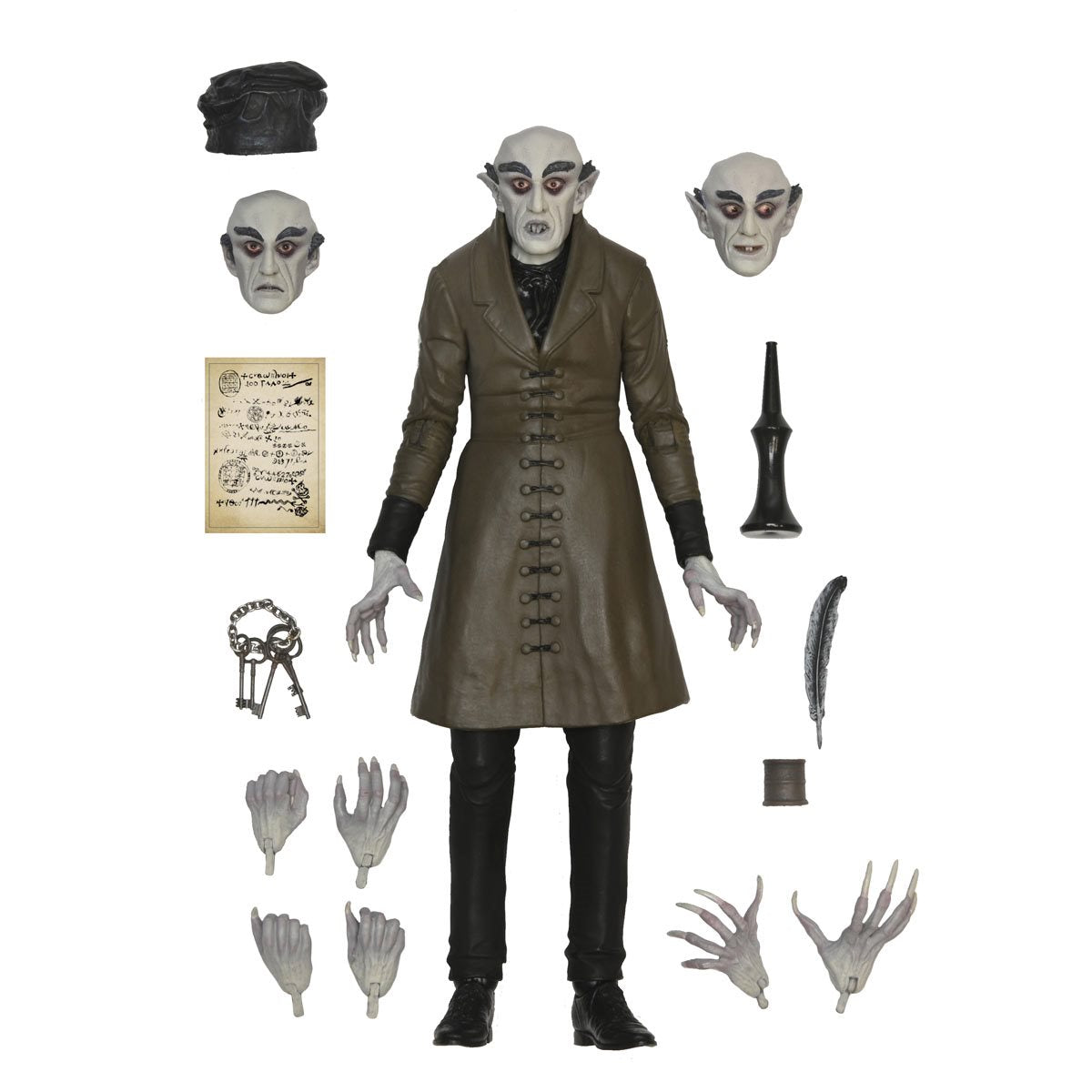 Nosferatu Ultimate Count Orlok 7 Inch Scale Action Figure