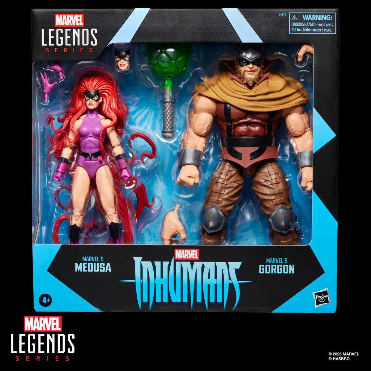 Inhumans Marvel Legends Medusa & Marvel’s Gorgon 2-Pack Action Figures