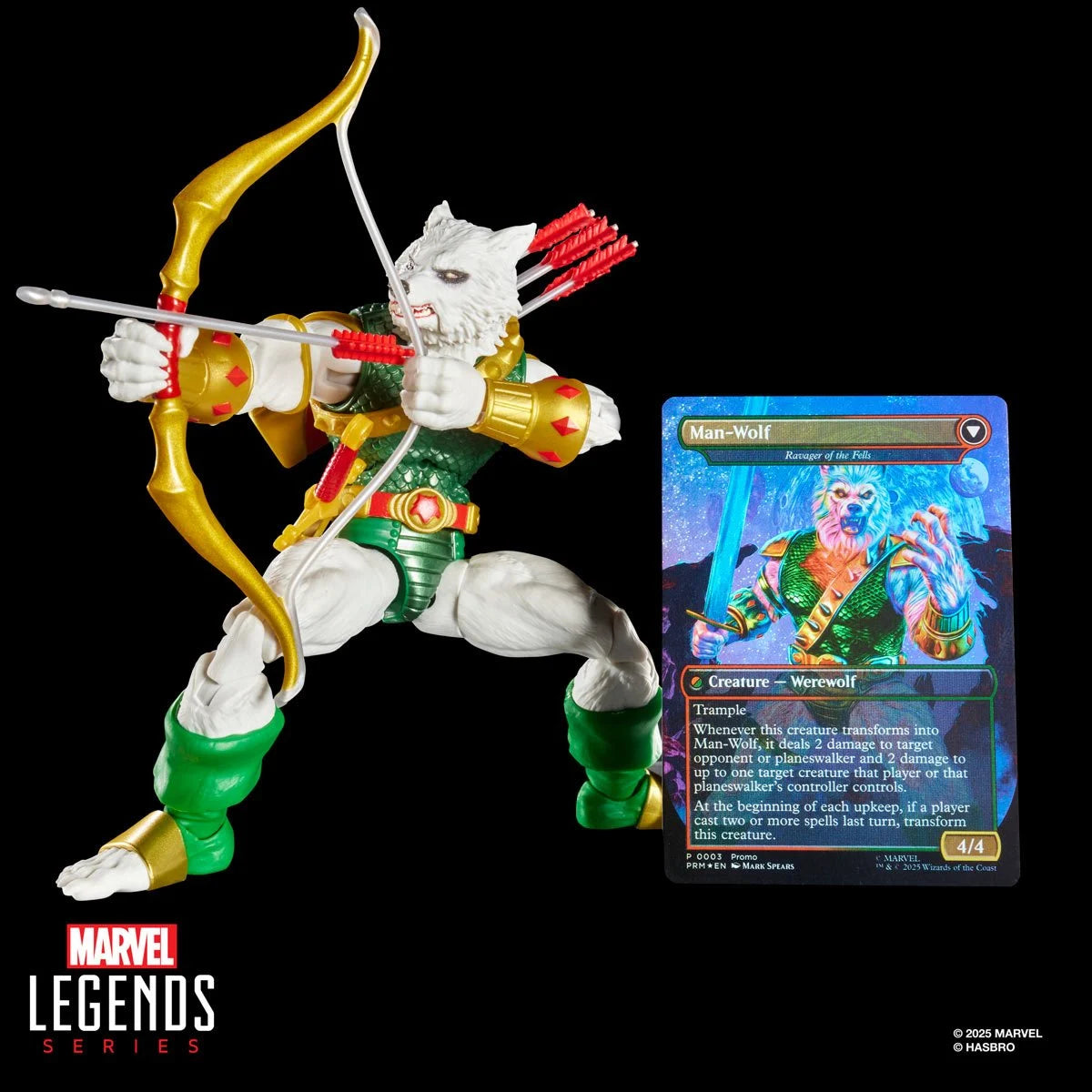 Spider-Man Marvel Legends Magic: The Gathering Man-Wolf Action Figure