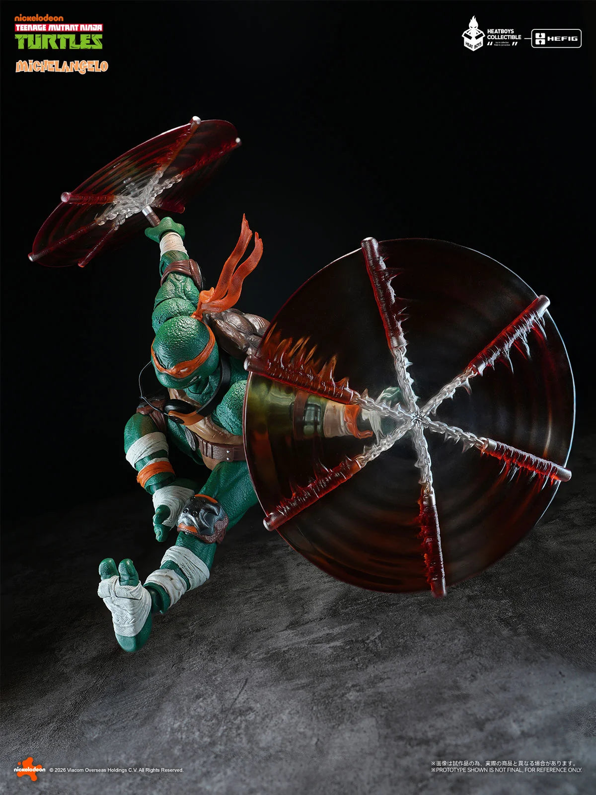 HB0105 HEATFIG Teenage Mutant Ninja Turtles Michelangelo Standard Edition By Heatboys