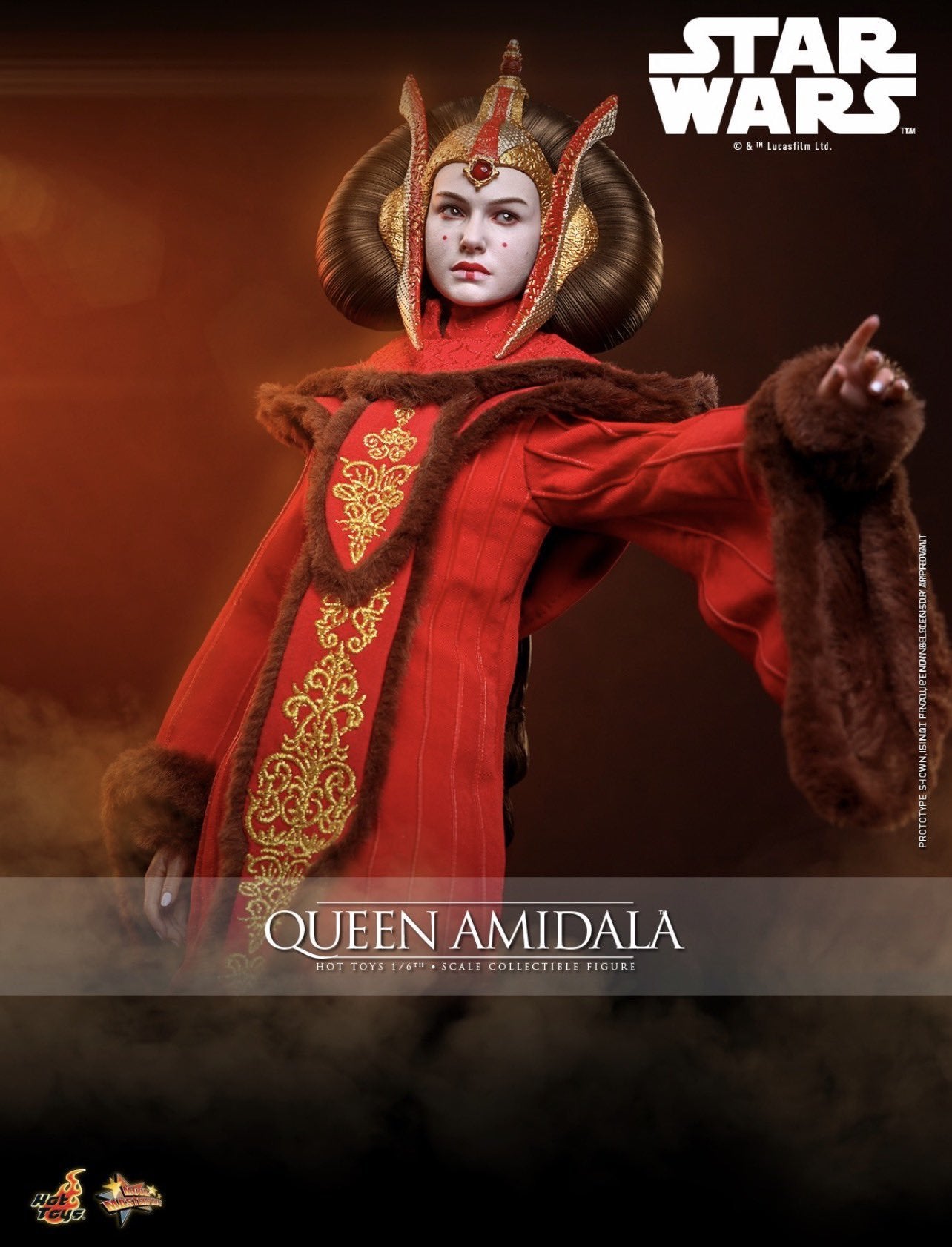 Queen Amidala Sixth Scale Figure By Hot Toys