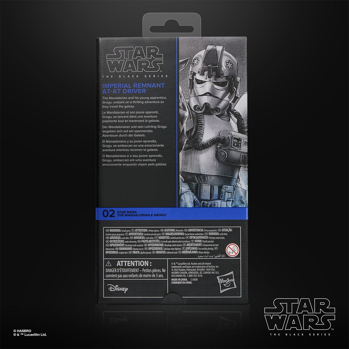 Star Wars The Black Series The Mandalorian & Grogu Imperial Remnant AT-AT Driver Action Figure