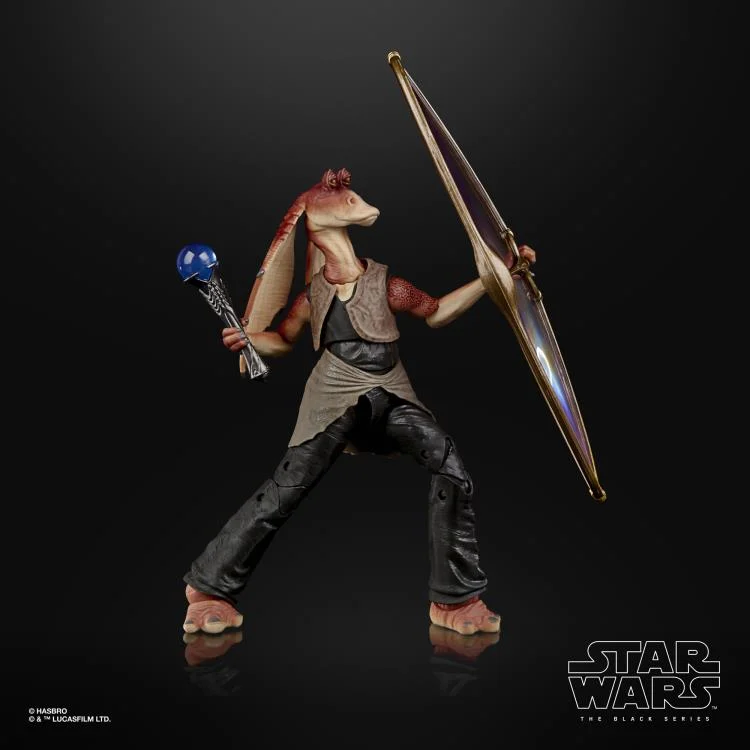 Star Wars The Black Series Deluxe Jar Jar Binks Action Figure