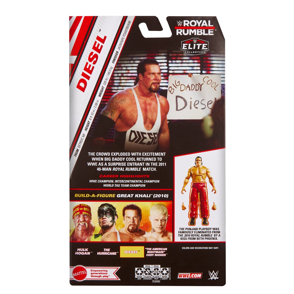 WWE Elite Collection Royal Rumble Diesel Action Figure
