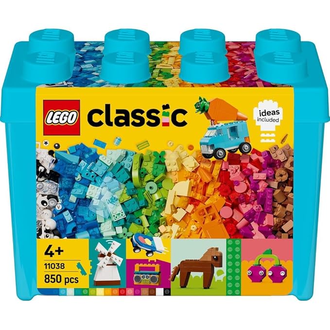 LEGO Classic Vibrant Creative Brick Box 11038 (850 Pieces)