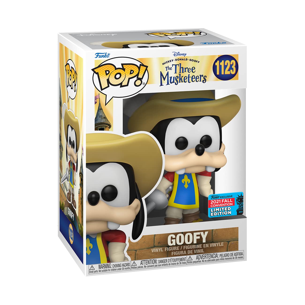 The Three Musketeers | Goofy Funko Pop! Vinyl Figure (2021 Fall Convention Exclusive)