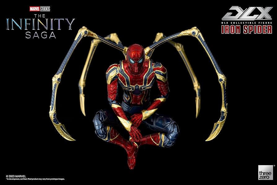 Marvel Studios The Infinity Saga DLX Iron Spider Action Figure By Threezero