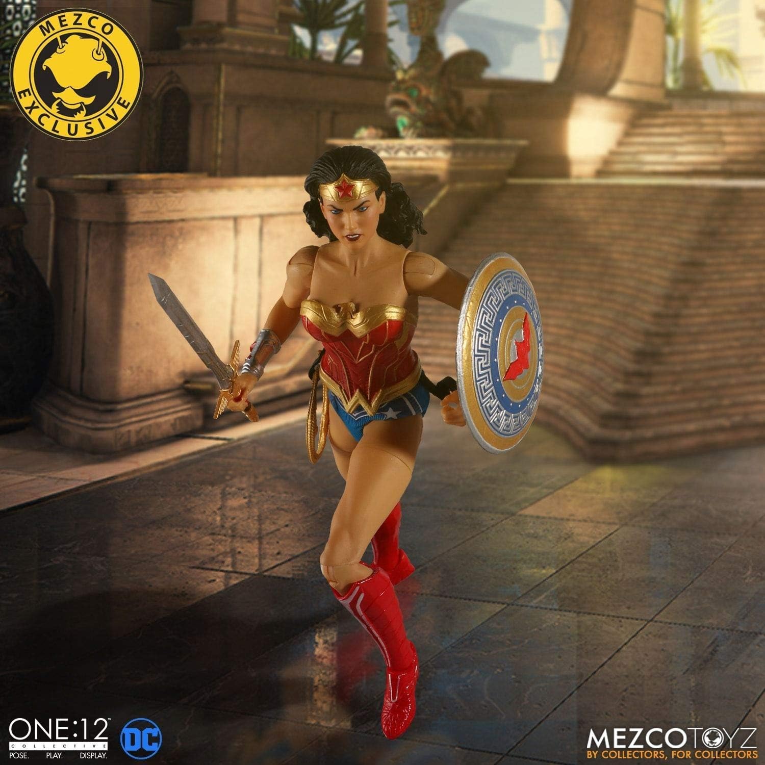 Wonder Woman Classic Edition One:12 Collective Action Figure By Mezco