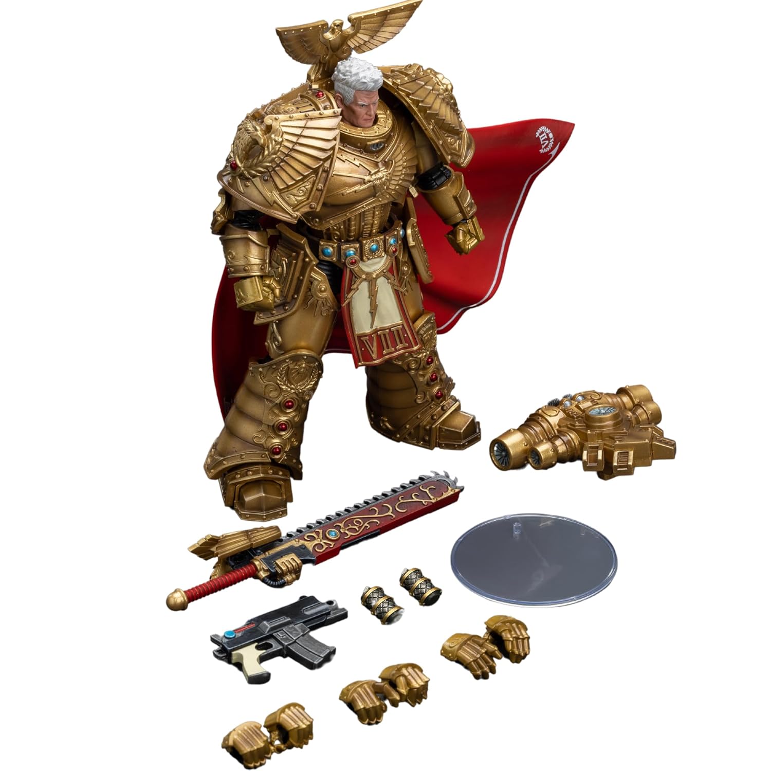 Warhammer: The Horus Heresy Imperial Fists Rogal Dorn, Primarch of the VIIth Legion 1/18 Scale Action Figure
