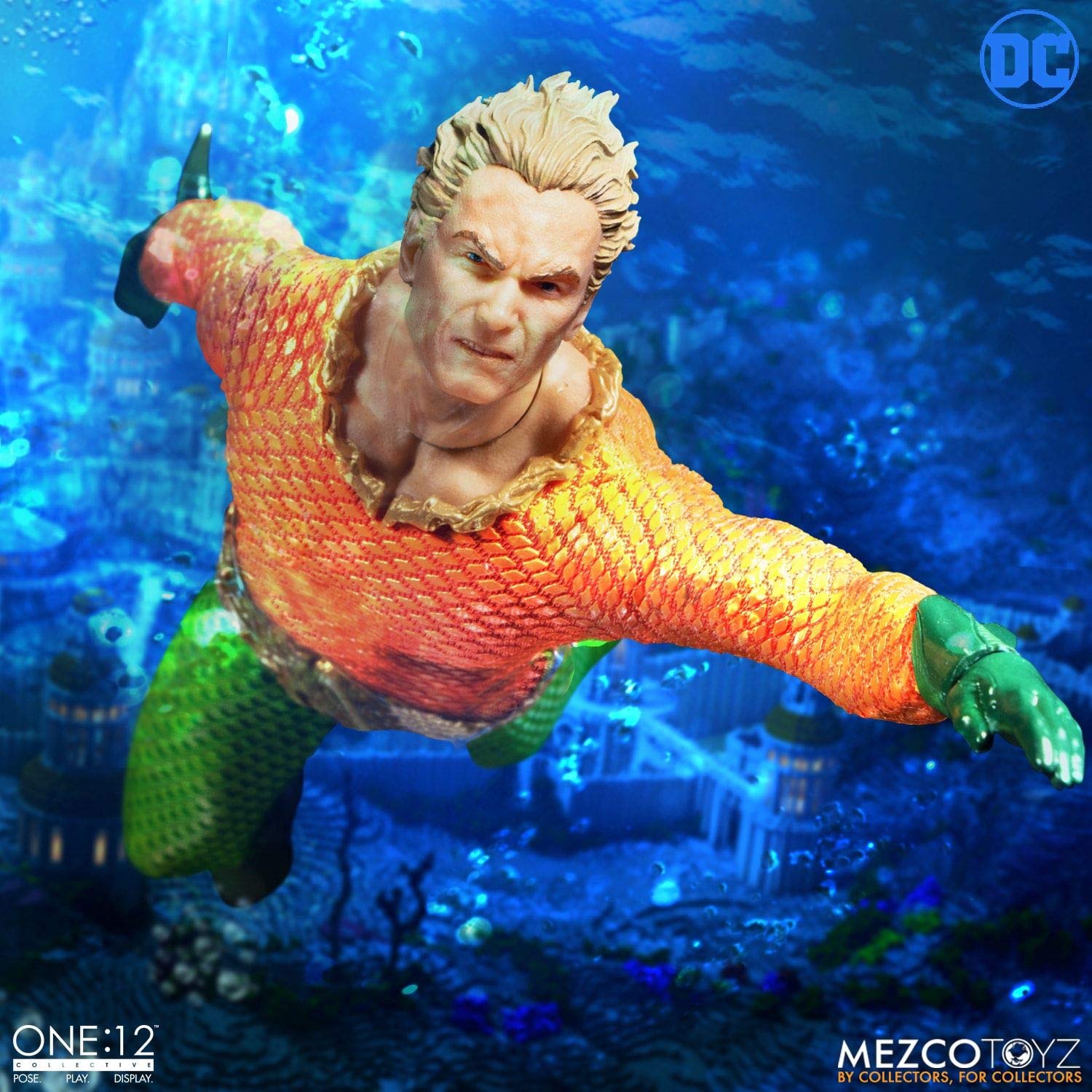 The Aquaman One:12 Collective Action Figure By Mezco