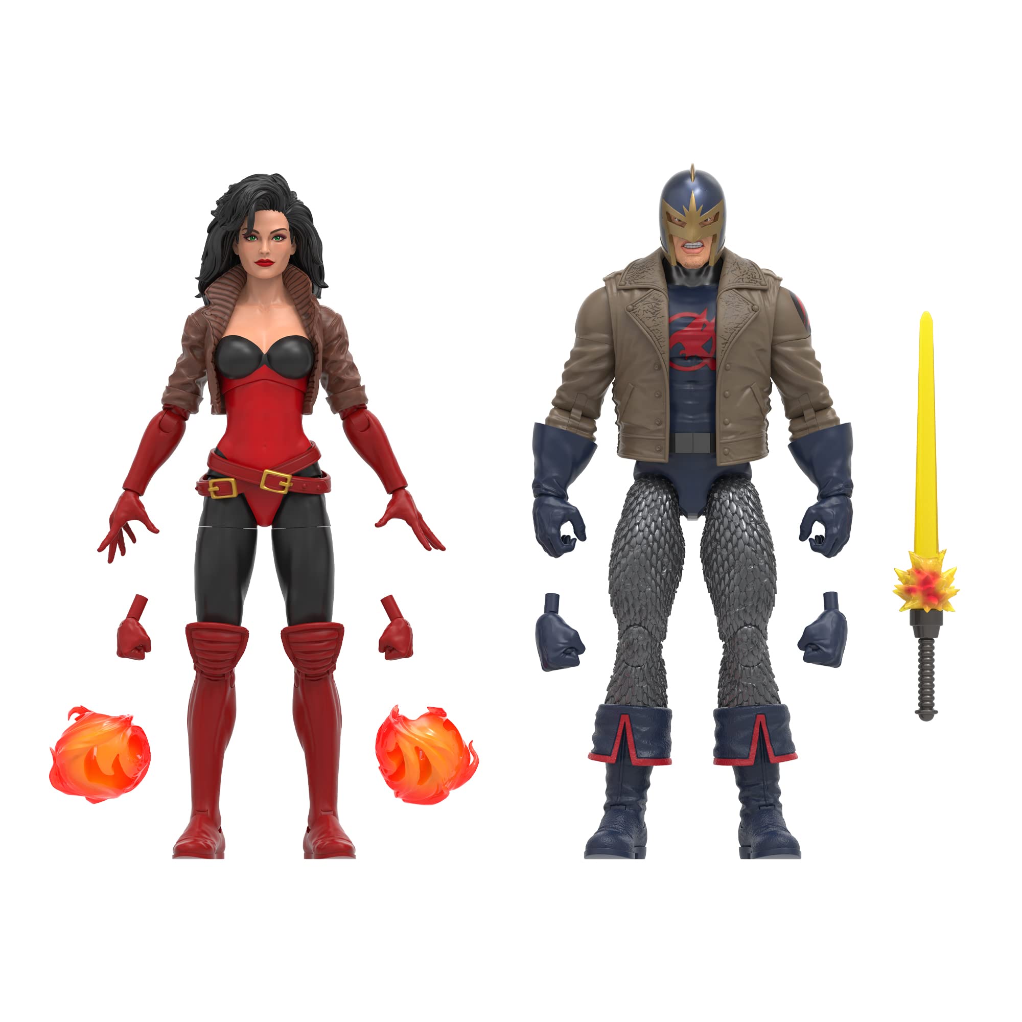 Marvel's Black Knight and Marvel's Sersi (Avengers 60th Anniversary) By Hasbro