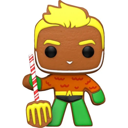 DC Comics Super Heroes Gingerbread Aquaman Funko Pop