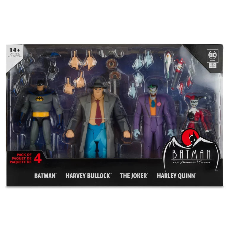 DC Direct Batman the Animated Series 4 Pack Action Figures