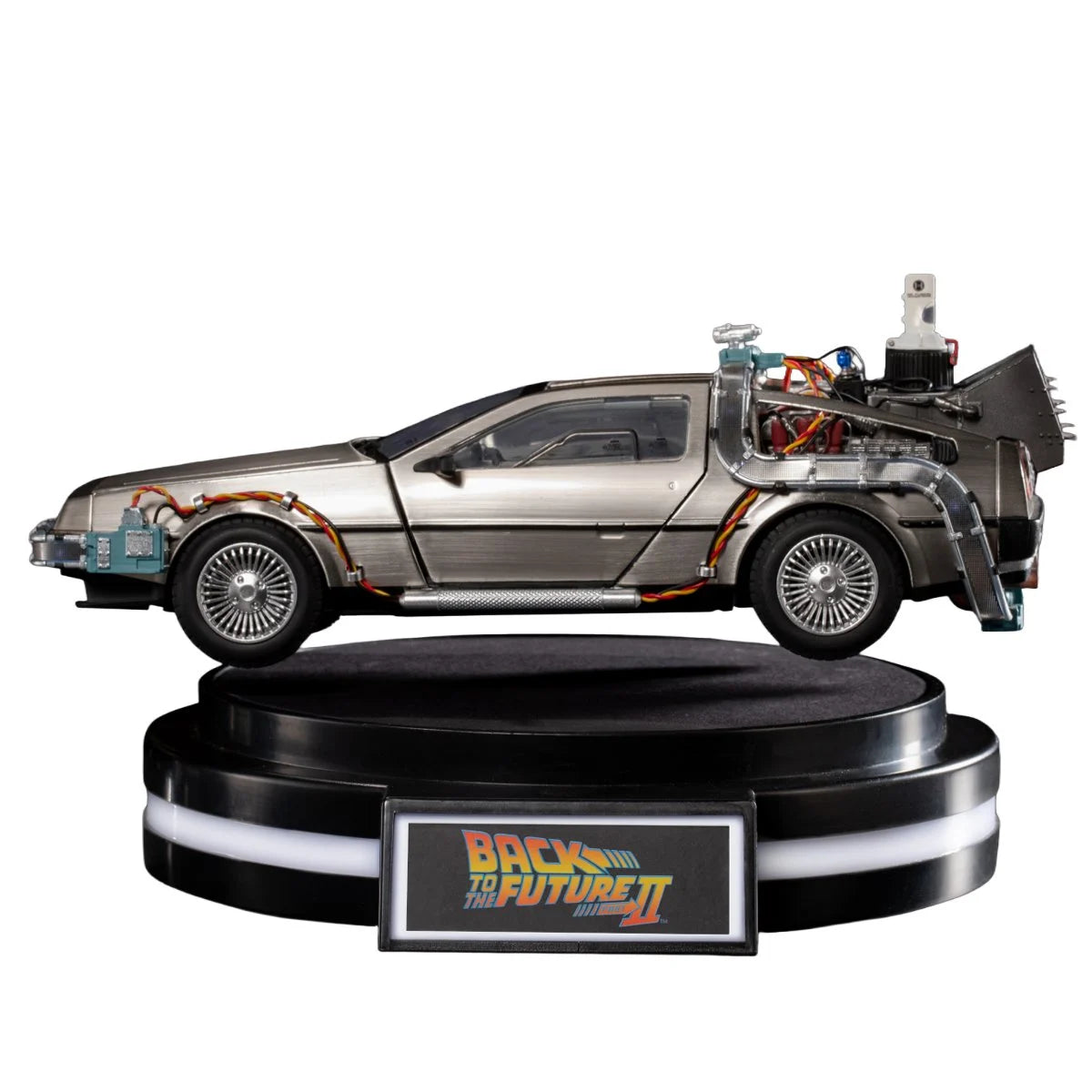 Back to the Future II Delorean Floating EAF-005 Egg Attack Floating Statue