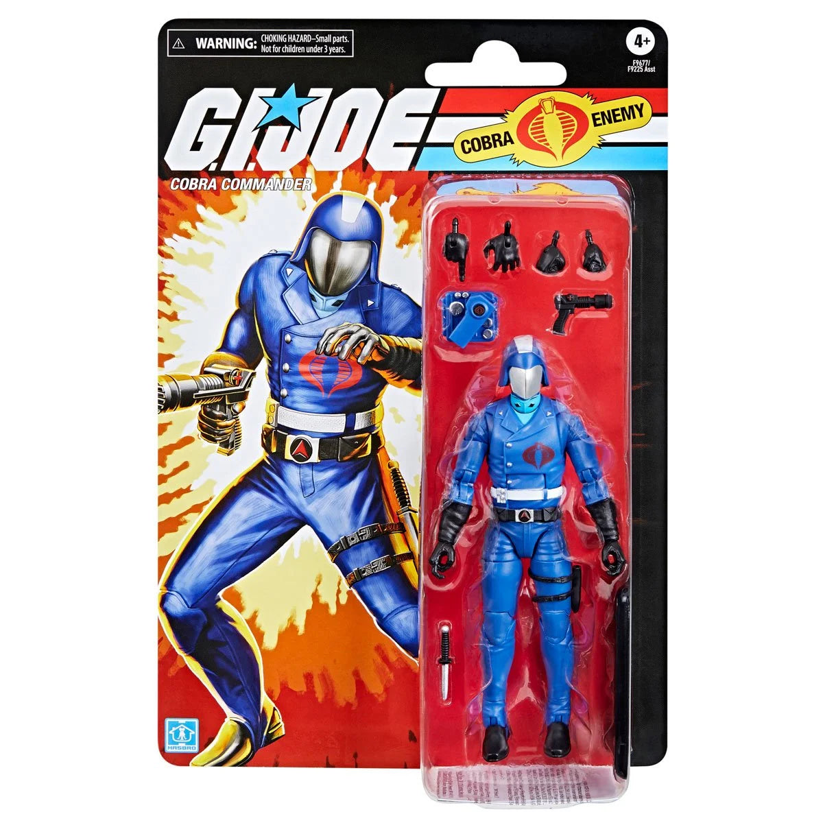 G.I. Joe Classified Series Retro Cardback Cobra Commander Action Figure