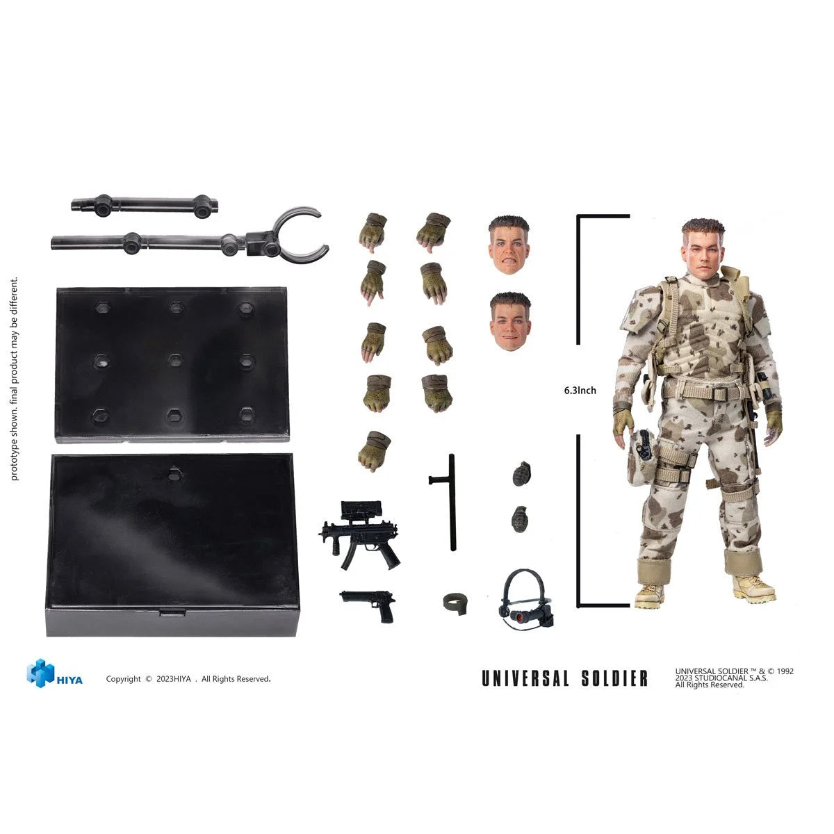 Universal Soldier Luc Deveraux Exquisite Figure
