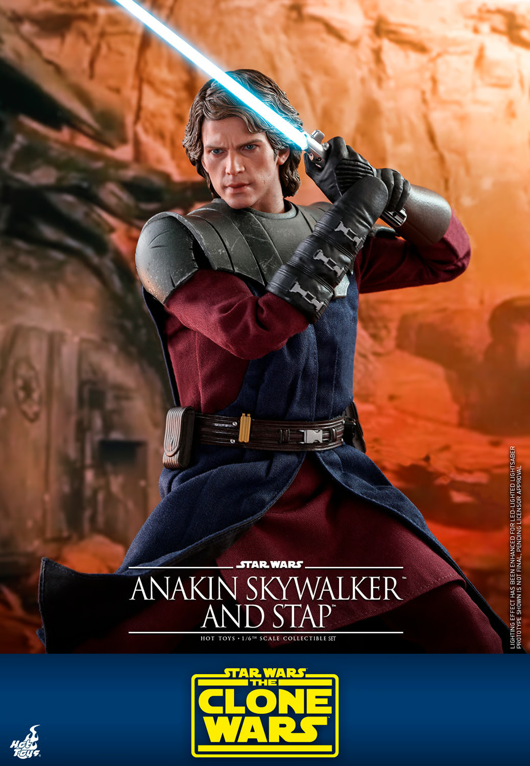 Anakin Skywalker and STAP Sixth Scale Figure Set by Hot Toys