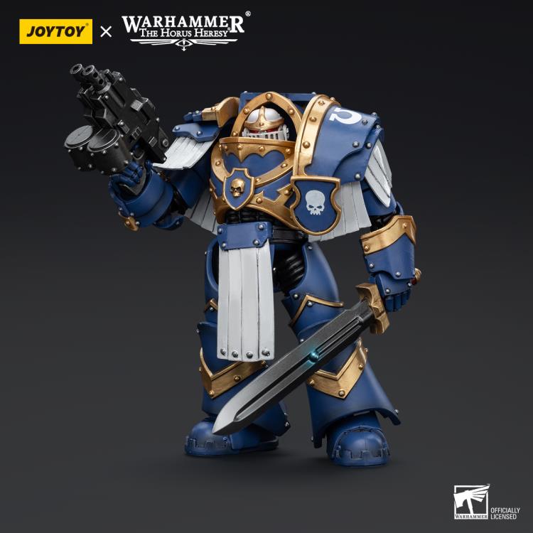 Warhammer: The Horus Heresy Ultramarines Cataphractii Terminator Squad Sergeant with Power Sword Action Figure
