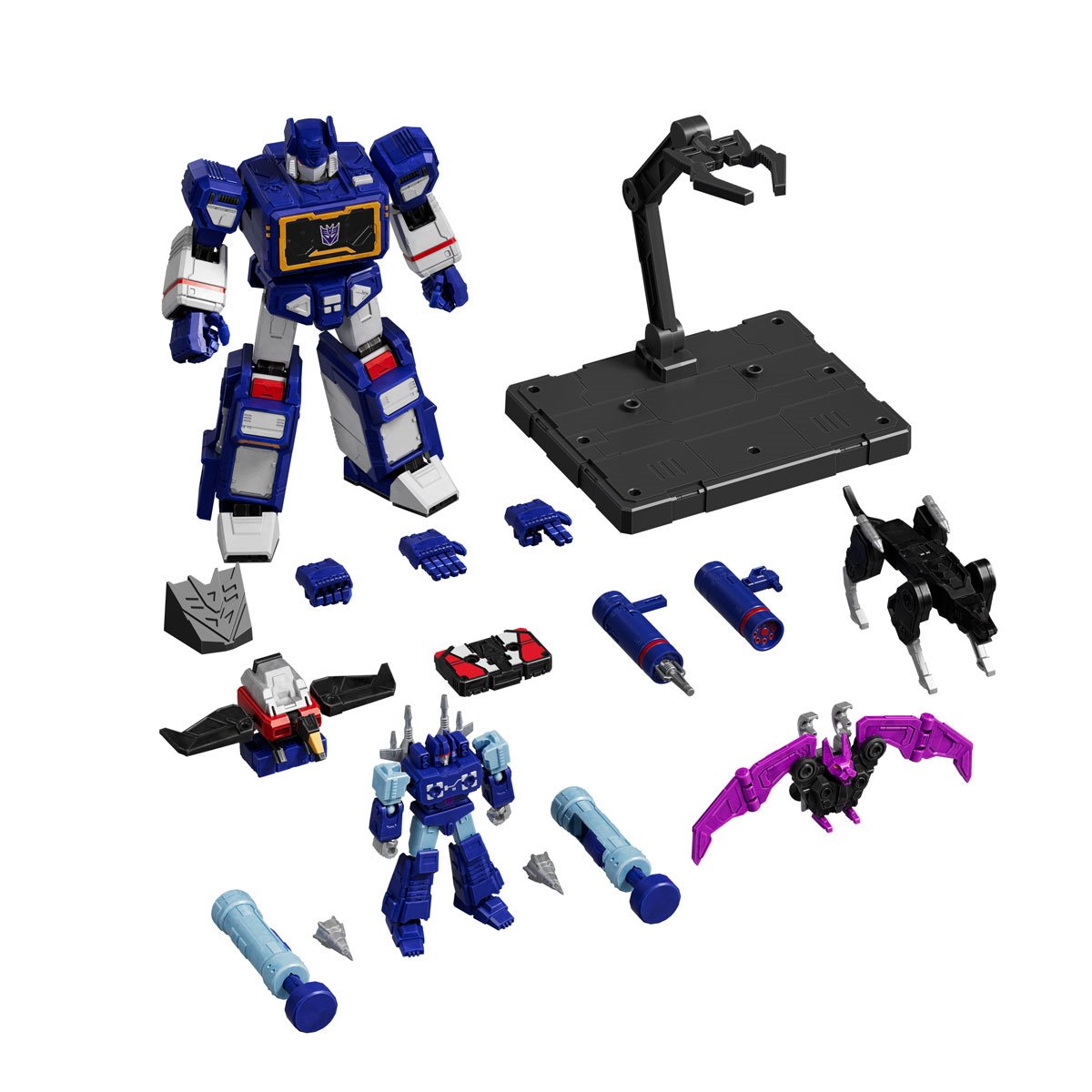 Blokees Transformers Action Edition G1 Soundwave AE03 Blokees Model Kit